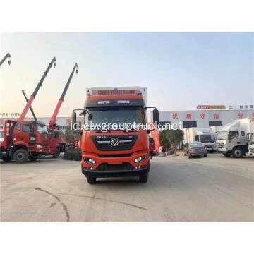 Dongfeng 10ton kulkas makanan kotak freezer truk